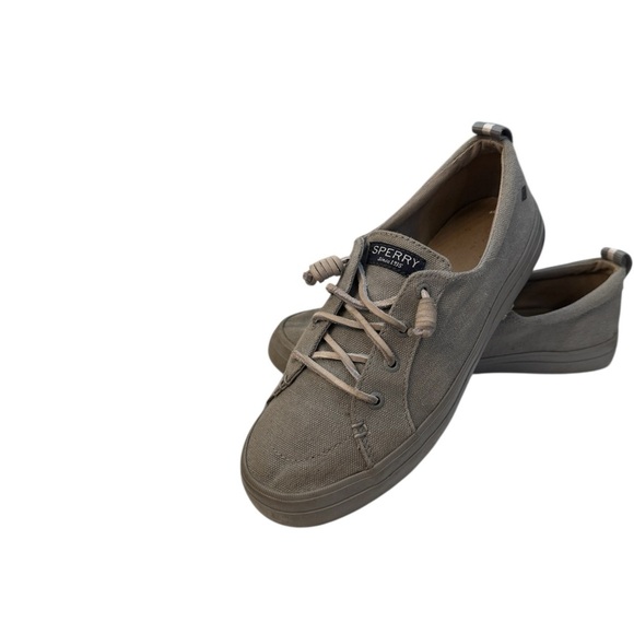Sperry Grey Canvas Sneakers 🩶 - Picture 2 of 9